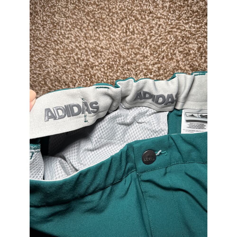 Adidas blue golf performance stretch waist pants mens 38/34 athletic‎ outdoor - Picture 4 of 9